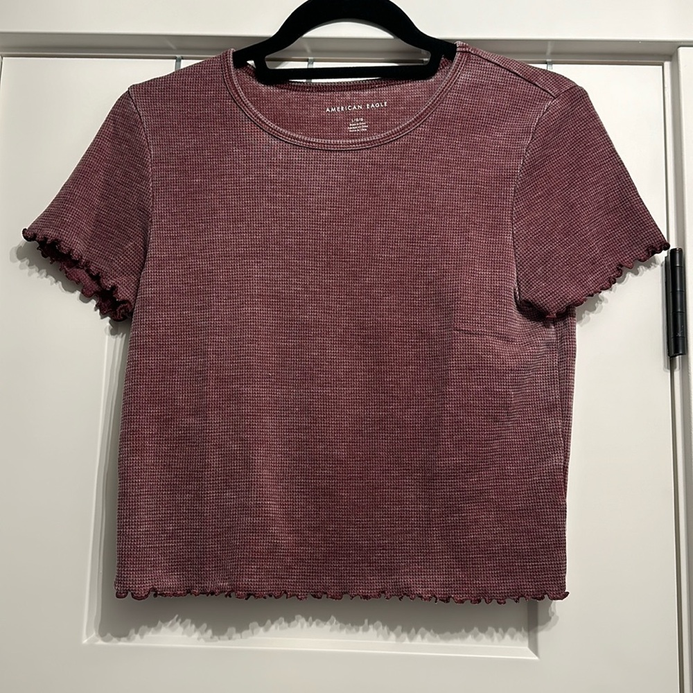 Red American eagle crop